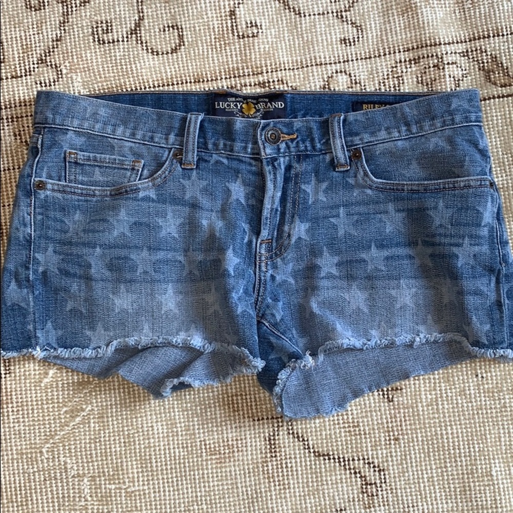 Lucky brand star shorts.